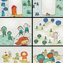 La niña invisible. Un proyecto de Bellas Artes, Pintura a la acuarela, Ilustración tradicional, Pintura, Ilustración infantil, Narrativa y Teoría del color de Cheryl Araujo - 06.03.2025