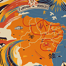 Ferrovia do Nordeste Ein Projekt aus dem Bereich Digitale Illustration, Editorial Illustration und Traditionelle Illustration von Carlos Henrique Reis - 07.03.2025
