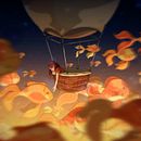 La Chica Que Volaba Entre Mares. Un proyecto de Ilustración digital, Dibujo, Ilustración infantil y Literatura infantil						 de Josefina Duciak - 09.03.2025