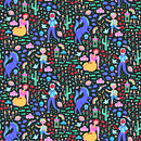 Print fairytale. Un proyecto de Diseño, Estampación, Ilustración tradicional y Pattern Design de Alê Marques - 10.03.2025