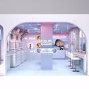 R.E.M. Beauty Dream Lab Pop-Up Shop. Un proyecto de Arquitectura interior, Retail Design, Diseño de interiores, Interiorismo y Diseño de espacios de Perry Estocado - 10.03.2025