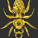 Araña Saltarina Ein Projekt aus dem Bereich 3-D-Design, 3-D-Modellierung, Erweiterungsentwicklung und Produktdesign von Maria Alejandra Charpentier Quesada - 10.03.2025