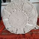 MARCRAME CIRCULAR - BUTACO . Un progetto di Artigianato, Interior Design, Fiber Art, Macramè e Textile Design di Maritza Ramirez - 11.03.2025