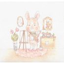 Bunny Artist. Un progetto di Belle arti, Disegno, Illustrazione tradizionale, Illustrazione infantile, Narrativa, Pittura e Pittura ad acquerello di Naomi Apolo - 11.03.2025