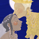 Noite de reencontro. Ilustração digital, Desenho, e Design de personagens projeto de fellamonacci - 12.03.2025