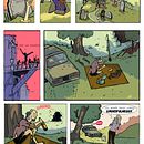 Hoja comic. Un projet de Illustration numérique, Dessin , et Design graphique de juanma moreno millan - 13.03.2025