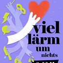 poster: much ado about nothing. Un proyecto de Publicidad, Diseño, Ilustración digital, Ilustración tradicional, Ilustración con tinta y Diseño de carteles de Hanni Li - 14.03.2025