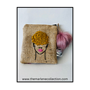 Handbag: Embroidery on a Coffee Sack . Un proyecto de Artesanía, Diseño textil, Diseño, Diseño de complementos, Diseño de moda y Bordado de marlene5woods - 14.03.2025