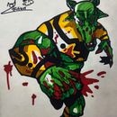 Proyecto final del curso: Diseño de Azus. Projekt z dziedziny Komiks, R, sunek ołówkiem, Projektowanie postaci, Trad, c, jna ilustracja, R i sunek anatomiczn użytkownika Jonathan Posso Gomez - 15.03.2025