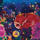 La volpe assonnata. Un progetto di Illustrazione infantile, Illustrazione digitale e Disegno digitale di Michelle Cafeu - 15.03.2025