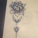 FLOR LOTO. Desenho de tatuagens projeto de Abdon Pinedo Barrios - 15.03.2025