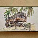 Retazos de mi paso por Quintana Roo. Projekt z dziedziny  R, sunek i Sketchbook użytkownika paulaibf - 15.03.2025
