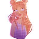 Ilustración. Un proyecto de Diseño de personajes, Dibujo digital, Ilustración digital y Pintura digital de andrea_armas_vargas - 15.03.2025