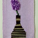 Vaso com lavanda Ein Projekt aus dem Bereich Weben, H, werk, Dekoration von Innenräumen, Weben und Textildesign von Maica Alves de Souza - 16.03.2025