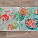 Kontrolle abgeben . Un proyecto de Bocetado, Creatividad, Dibujo, Ilustración tradicional, Pintura a la acuarela y Sketchbook de Lena - 20.03.2025