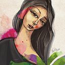 Valia’s Illustrations. Un projet de Illustration traditionnelle, Illustration vectorielle, Dessin de portrait et Illustration numérique de Valia Abou alfadel - 20.03.2025