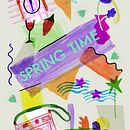 Spring Time . Colaj, Ilustrație digitală, Desen, Pictura și Schițe de oce_meftah - 03.23.2025