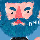 João e o pé de feijão. Desenho, Design editorial, Ilustração tradicional, Ilustração infantil, Narrativa, Stor, board, e Álbum ilustrado projeto de Paloma Raquel - 25.03.2025