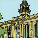 Antigua Medellín. Ilustração digital projeto de susanamorales111 - 26.03.2025