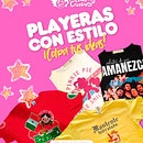 PLAYERAS CON ESTILO . % Samantha Michelle Estevanes Briseño tarafından hazırlanan Serigrafi Baskı, Tekstil Tasarımı, Tasarım, Ve Pazarlama projesi - 03.26.2025