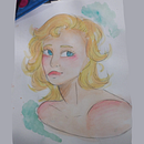 Retrato de Marilyn monroe. Ein Projekt aus dem Bereich Traditionelle Illustration, Malerei, Porträtzeichnung und Aquarellmalerei von Keity Ellen - 28.03.2025
