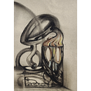 Dibujos experimentales con materiales secos. Drawing, and Traditional illustration project by Gressie - 03.28.2025