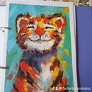 Gouache Animals Cute. Un proyecto de Bellas Artes, Ilustración tradicional, Pintura, Diseño de personajes, Sketchbook y Cómic de José González - 30.03.2025