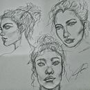 Dibujos de un principiante . Un proyecto de Dibujo artístico, Dibujo, Dibujo de Retrato, Sketchbook y Bocetado de Diddier Alejandro Novelo Padilla - 30.03.2025