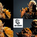 Monster Abyss. Un proyecto de 3D, Diseño de personajes 3D y Modelado 3D de cristianoghelli - 31.03.2025