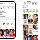 Proyecto Feed @Natyhair.art. Un projet de Design graphique, Marketing, Réseaux sociaux, Instagram , et Conception numérique de nataliaamunozv - 31.03.2025