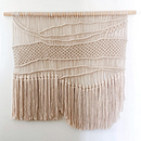 TAPIZ MACU. Accessor, Design, Interior Design, Macramé, Fiber Arts, Textile Design, and Decoration project by Gaby Pazos - 04.03.2025