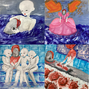 TEG - EXPLORANT L’AMOR: BBBB. Oil Painting project by Laia Santiago Raja - 04.03.2025