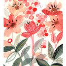 Composition florale. Un progetto di Illustrazione botanica, Illustrazione tradizionale, Pittura e Pittura ad acquerello di Denise DESENEPART - 03.04.2025
