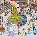 Wimmel Wintermarkt. Digital Illustration project by Andrea B - 04.04.2025