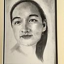A portrait of Niamh Ann. Un proyecto de Bellas Artes, Dibujo, Dibujo artístico, Dibujo de Retrato, Dibujo realista e Ilustración tradicional de Ann Walsh - 05.04.2025