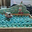 El capitán Itzae navegando en Veracruz con Lola . Jucării de artă, Design de caractere, Sculptură, Design de jucării și Prelucrarea lemnului de Pit Sajot - 04.05.2025