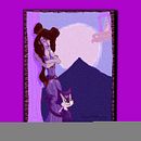 Megara y Purrloin. Un proyecto de Ilustración digital de Andrea Villar Fernández - 06.04.2025
