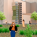 Domma building . 3D, pemodelan 3D, Arsitektur, ArchVIZ, Arsitektur Digital, Ilustrasi Digital, Menggambar, Desain, Dan Kreativitas proyek oleh Juan Daniel Camacho Machicado - 04.07.2025