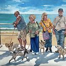 West Bay. Un progetto di Belle arti, Disegno anatomico e Pittura ad olio di Pete Levy - 07.04.2025