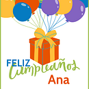 Tarjeta Virtual para Cumpleaños de empleados. Design project by Alejandra Tineo - 04.07.2025