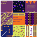 Post Instagram Festival Petronio Álvarez. Un proyecto de Br, ing e Identidad, Diseño, Diseño de logotipos, Diseño gráfico, Diseño tipográfico y Tipografía de Xilena Salas - 08.04.2025
