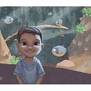 Visita al acuario. Un proyecto de Ilustración digital e Ilustración infantil de María Albacete - 09.04.2025