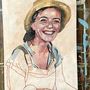 Farmers market. Un progetto di Belle arti, Pittura e Pittura ad olio di Pete Levy - 09.04.2025