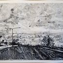 Corredor del lejano oeste. Pintura em aquarela, Artes plásticas e Ilustração tradicional projeto de Ignacio Alberto Fernandez - 11.04.2025