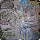 Meine ersten Schritte in die fantastische Welt. Un proyecto de Dibujo, Ilustración naturalista				, Dibujo a lápiz, Sketchbook y Pintura a la acuarela de Carola Zain - 13.04.2025