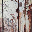Het eindeproject. Un progetto di Belle arti, Pittura e Pittura ad acquerello di Edo de Schootbrugge - 14.04.2025