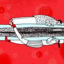 Illustration éditoriale pour Modern Love/New York Times. Un projet de Illustration numérique, Stor, telling, Illustration éditoriale , et Conception éditoriale de Berna Eyuboglu - 15.04.2025