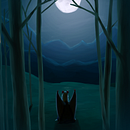 Demon in Moonlight. Ilustração tradicional, Ilustração digital, e Pintura digital projeto de jblumell - 16.04.2025
