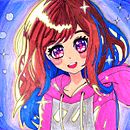 Brighter Than Stars: An Illustration Full of Joy. Traditional illustration, Painting, Character Design, and Drawing project by Gabriela Berrios - 04.17.2025