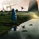 Los Scouts. Un proyecto de Ilustración digital, Dibujo, Bellas Artes y Diseño de personajes de Ahmad Mubarak - 18.04.2025